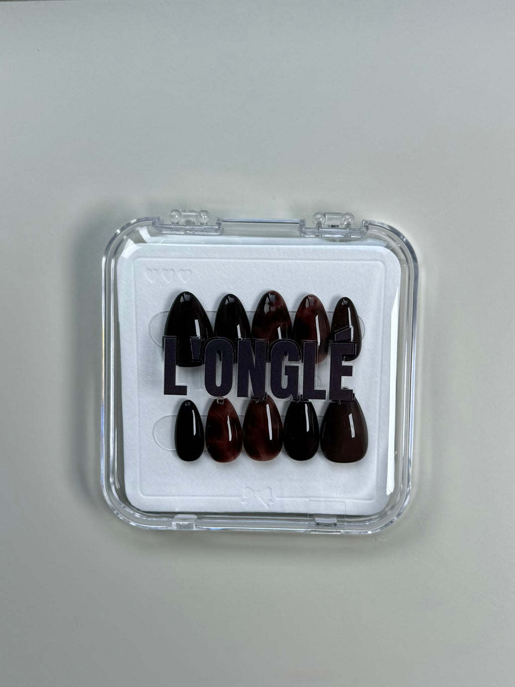 Espresso Shell – Brown Tortoiseshell Press‑On Nails