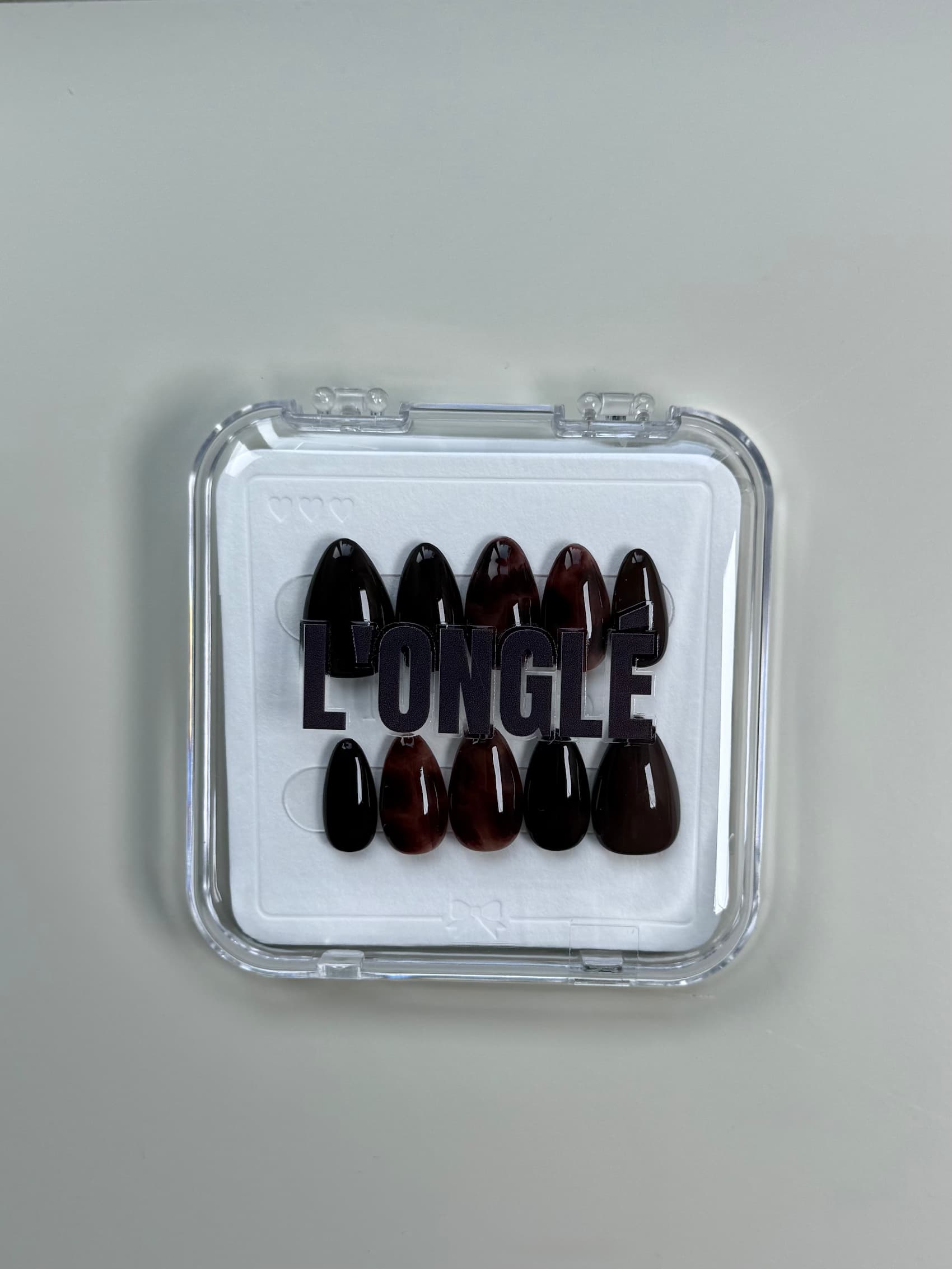 Espresso Shell – Brown Tortoiseshell Press‑On Nails - L’ONGLÉ