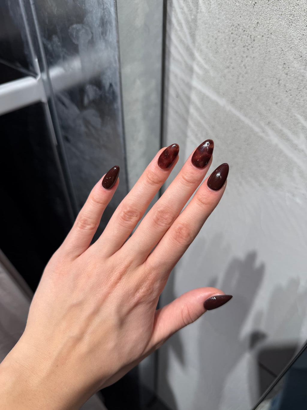 Espresso Shell – Brown Tortoiseshell Press‑On Nails - L’ONGLÉ